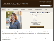 Tablet Screenshot of michelledannan.com